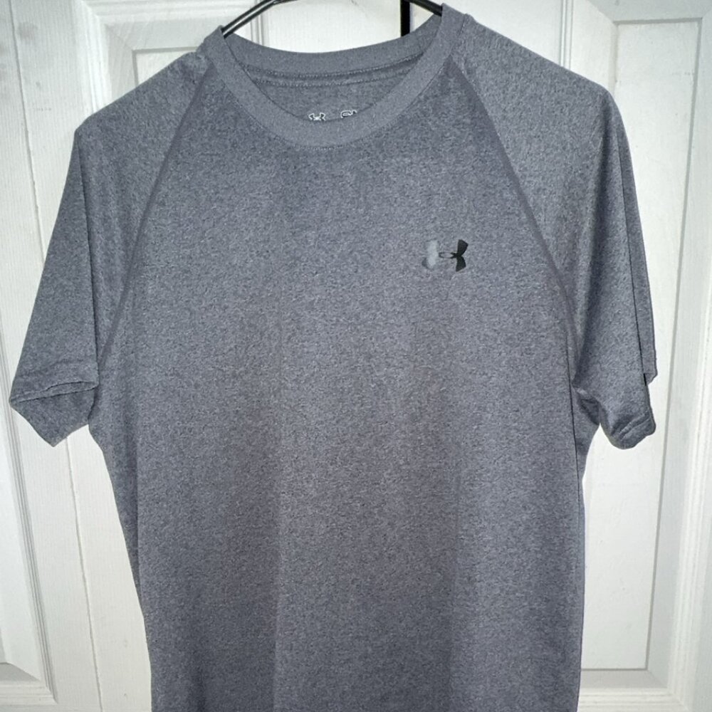 Under Armour Mens Dark Gray T Shirt
